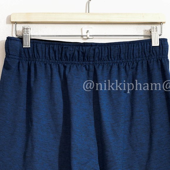 NEW!! Glacier Men's 4-Way Stretch Comfort Performance Shorts in blue - Picture 5 of 8